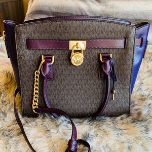 Michael Kors Large Logo Satchel